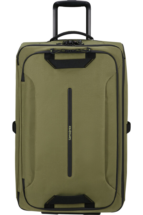 ecodiver duffelbag med hjul 67 cm vokset wasabi