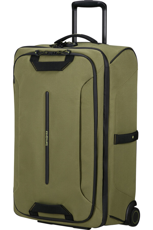ecodiver duffelbag med hjul 67 cm vokset wasabi