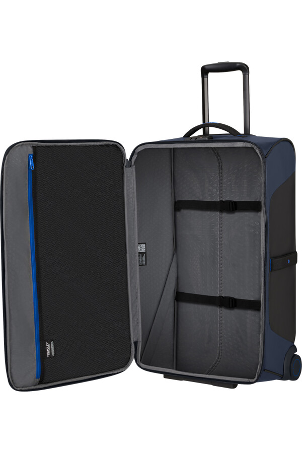 ecodiver duffelbag med hjul 67 cm blue nights