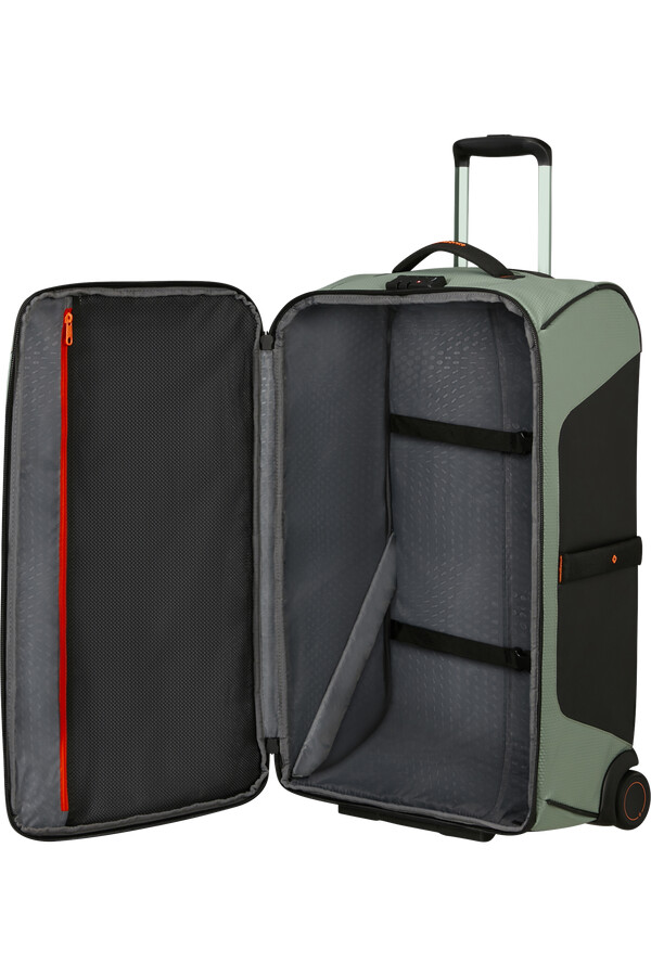 ecodiver reisebag med hjul 67 cm lys salvie