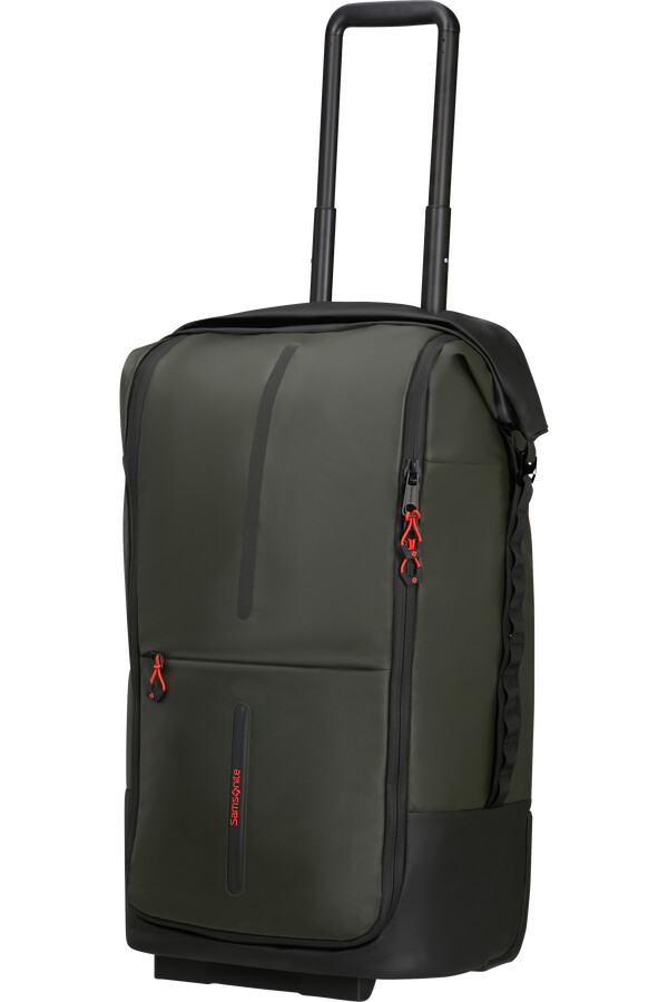 ecodiver sammenleggbar duffelbag med hjul 4-i-1 climbing ivy