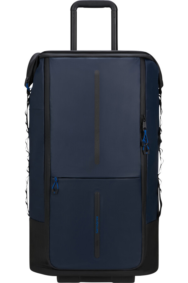 ecodiver sammenleggbar duffelbag med hjul 4-i-1 blue nights