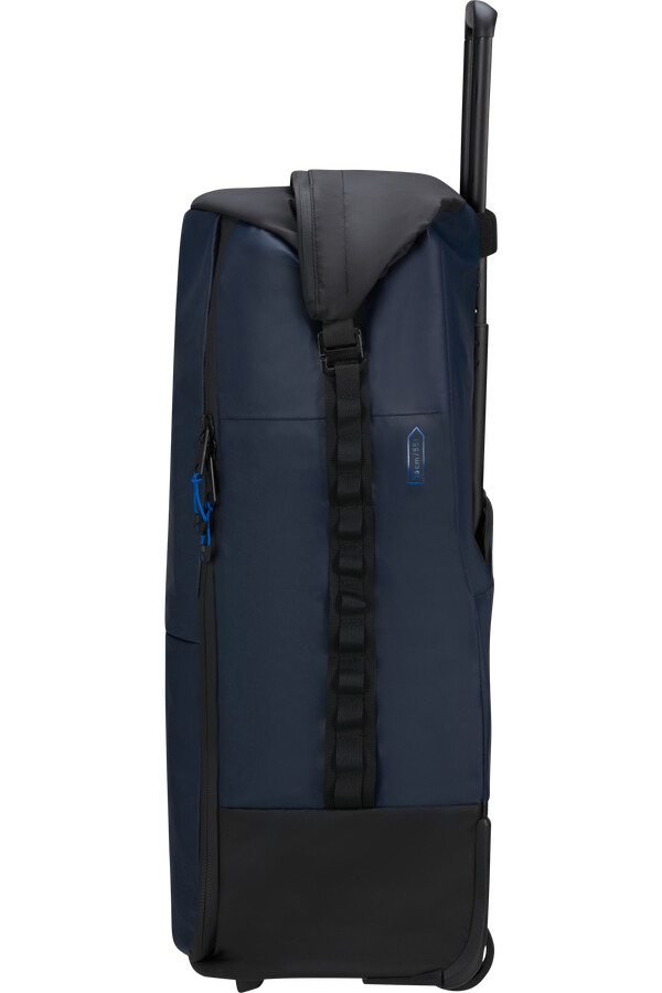 ecodiver sammenleggbar duffelbag med hjul 4-i-1 blue nights