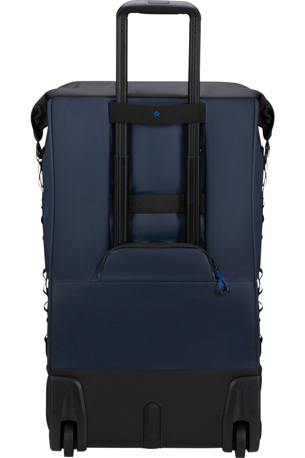 ecodiver sammenleggbar duffelbag med hjul 4-i-1 blue nights