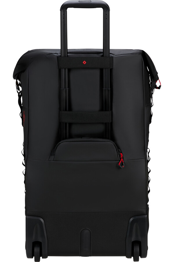 ecodiver sammenleggbar duffelbag med hjul 4-i-1 svart