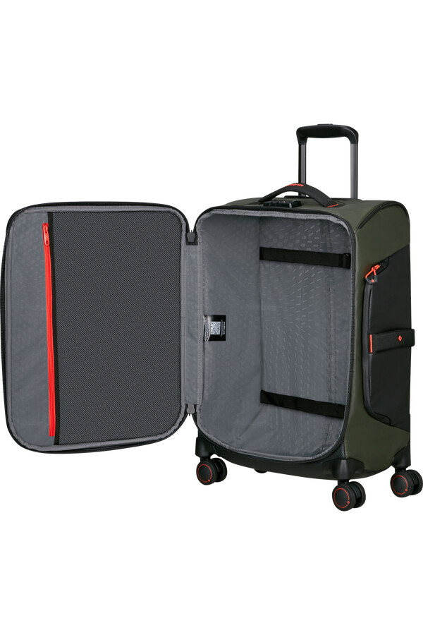 ecodiver koffert med 4 hjul 55 cm climbing ivy