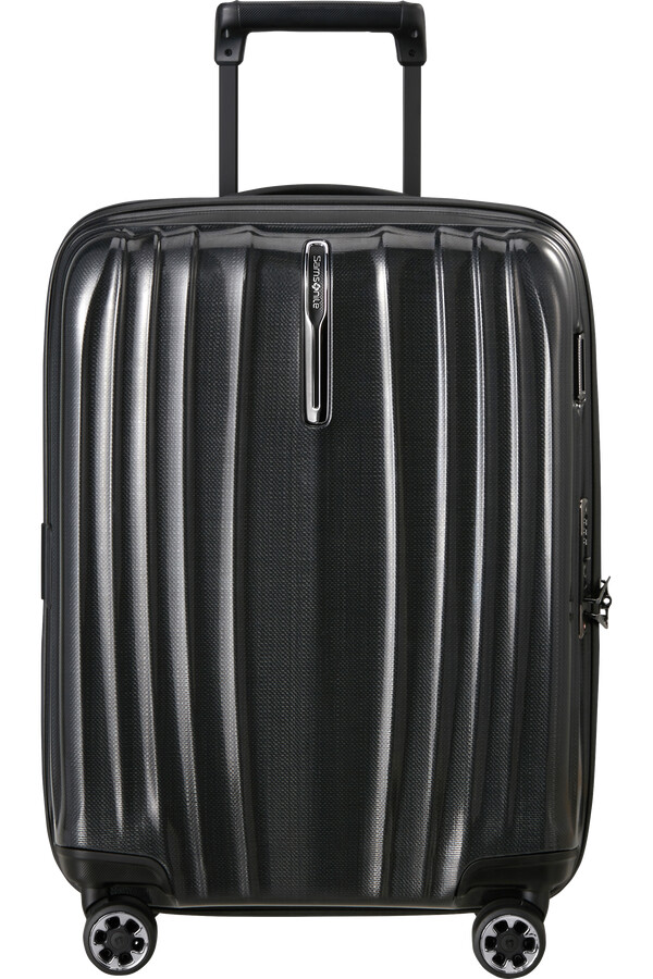 nexis koffert med utvidelsesfunksjon 4 hjul 55 cm onyx black