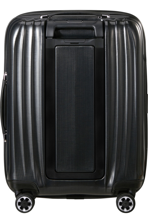 nexis koffert med utvidelsesfunksjon 4 hjul 55 cm onyx black
