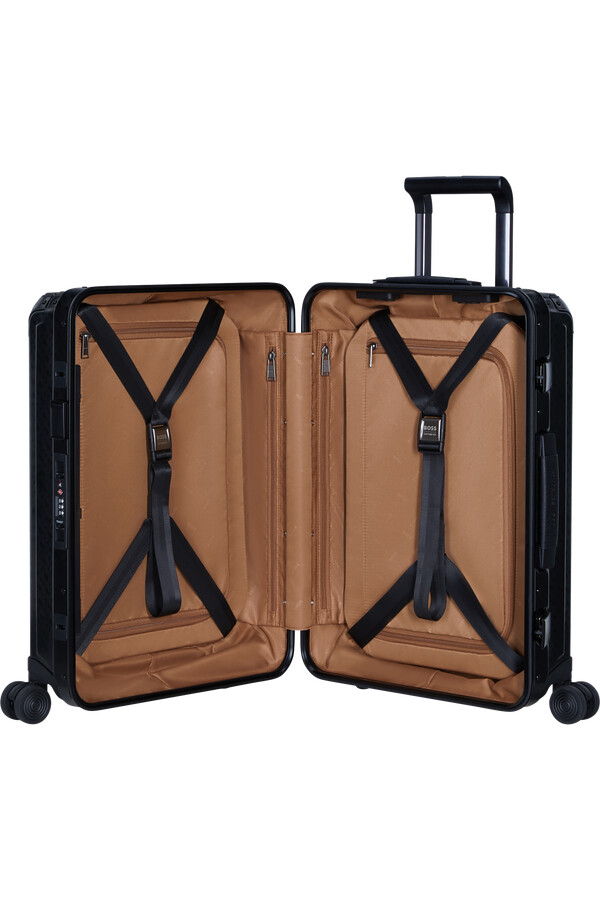 boss samsonite koffert 4 hjul 55 cm grafittmonogram