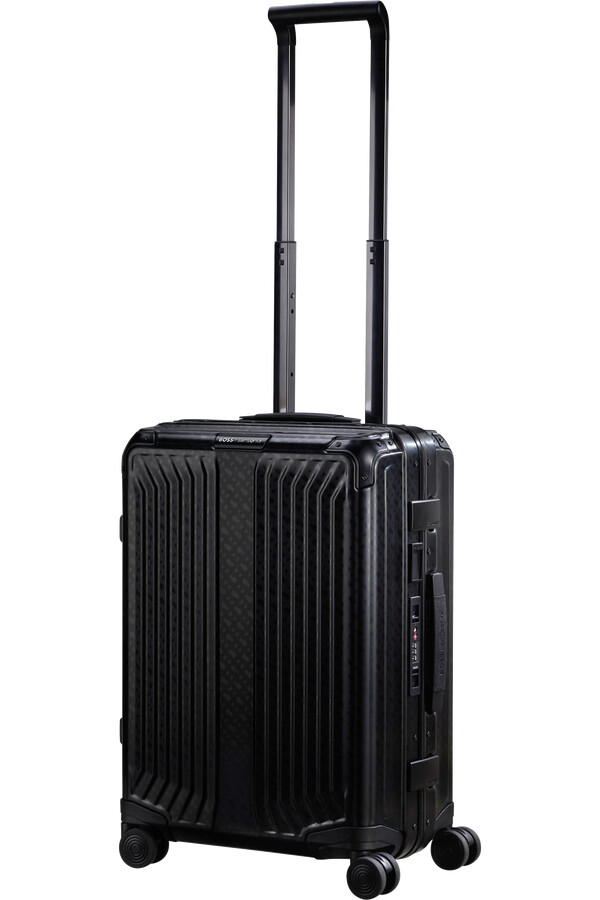 boss samsonite koffert 4 hjul 55 cm grafittmonogram