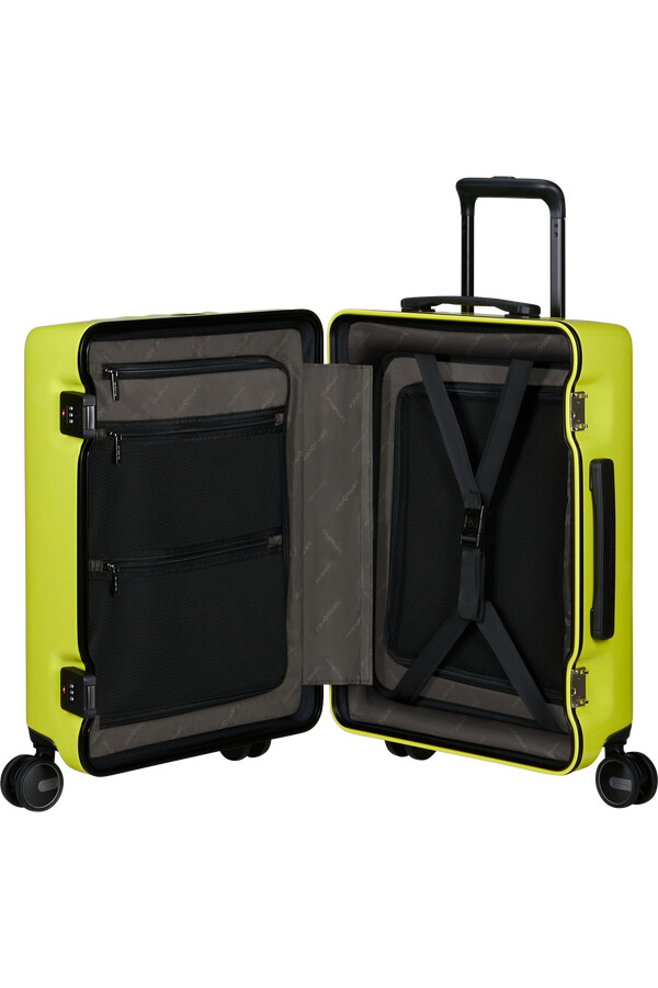 focus koffert 4 hjul 55 cm metallisk lime