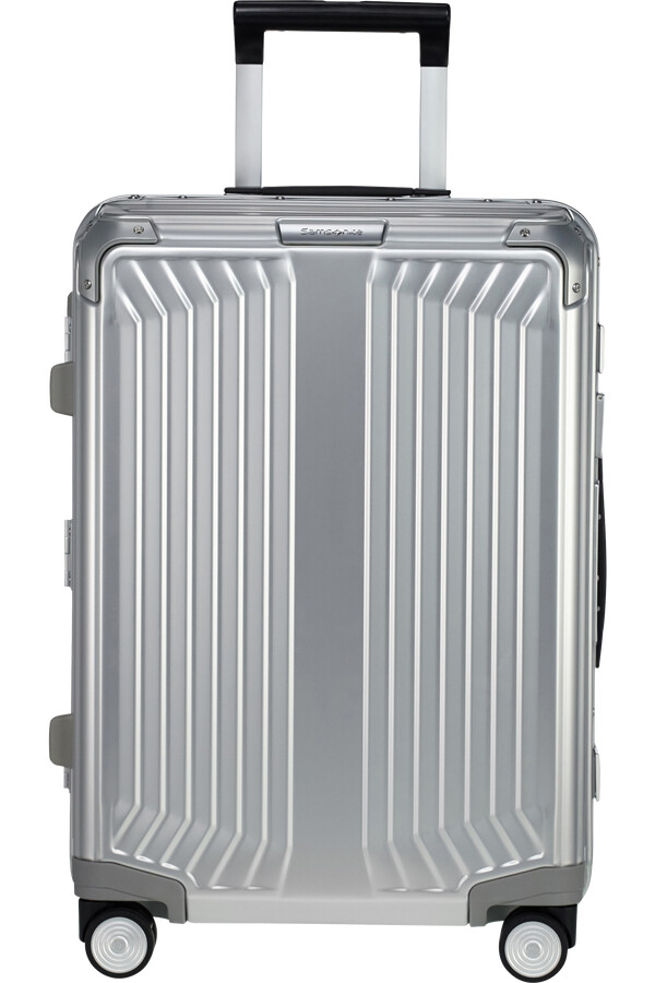 lite-box alu-koffert 4 hjul 55 cm aluminium