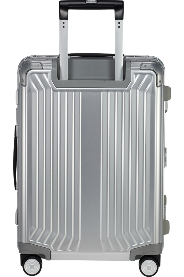 lite-box alu-koffert 4 hjul 55 cm aluminium