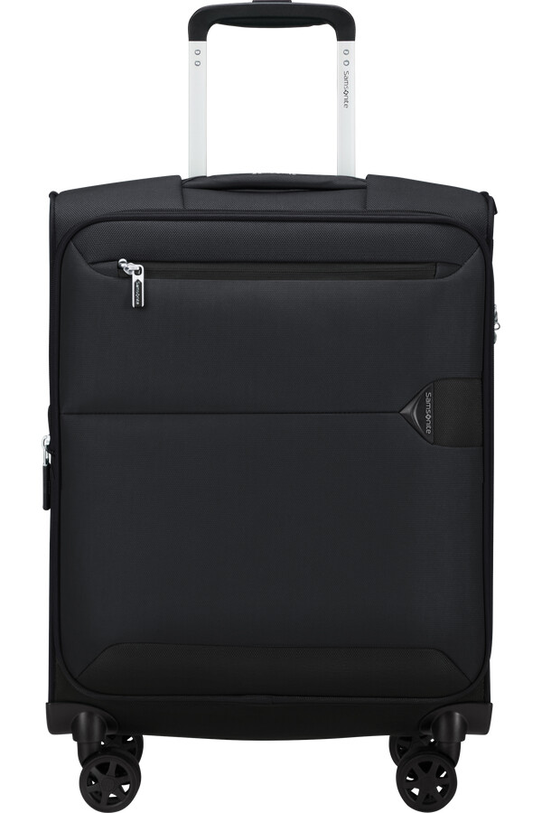 urbify koffert med utvidbar veske 4 hjul 55 cm svart