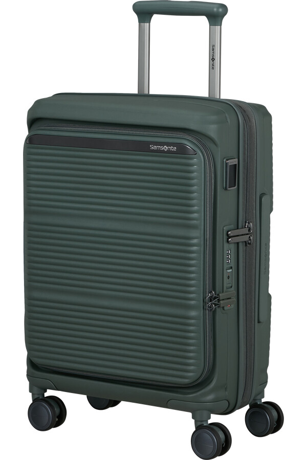 paralux spinner utvidbar 4 hjul 55 cm olivengrønn