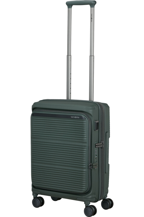 paralux spinner utvidbar 4 hjul 55 cm olivengrønn
