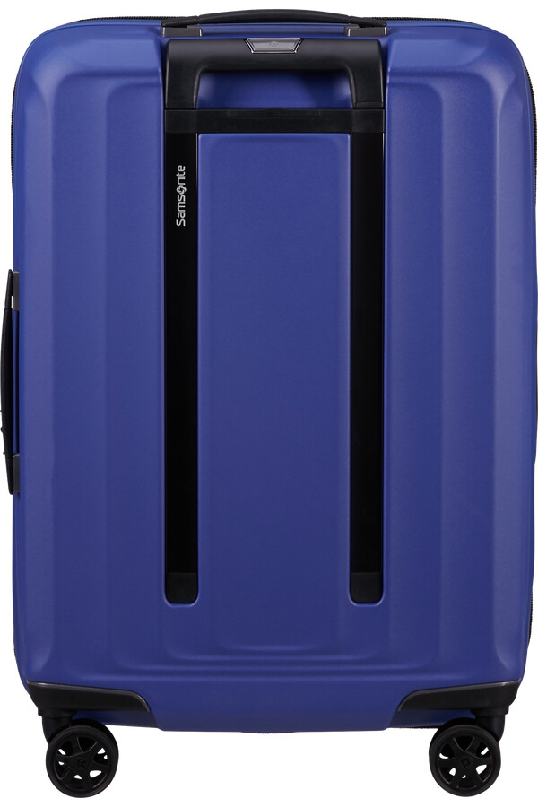 nuon koffert med utvidbar veske 4 hjul 55 cm matt nautical blue