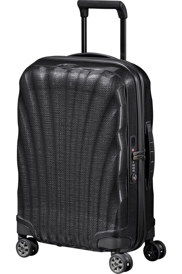 c-lite koffert med 4 hjul 55 cm svart
