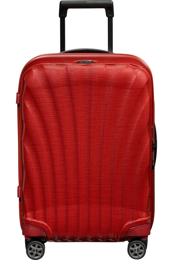c-lite koffert med 4 hjul 55 cm chili red