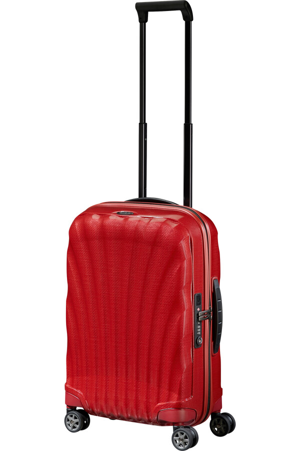 c-lite koffert med 4 hjul 55 cm chili red