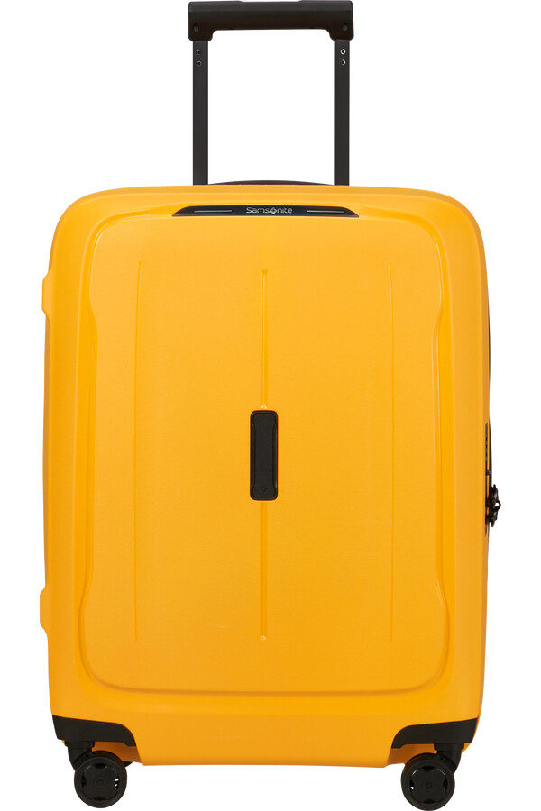 essens koffert med utvidbar veske 4 hjul 55 cm radiant yellow