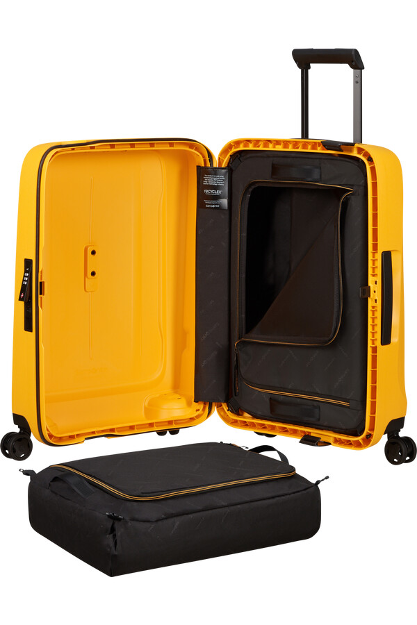 essens koffert 4 hjul 55 cm radiant yellow