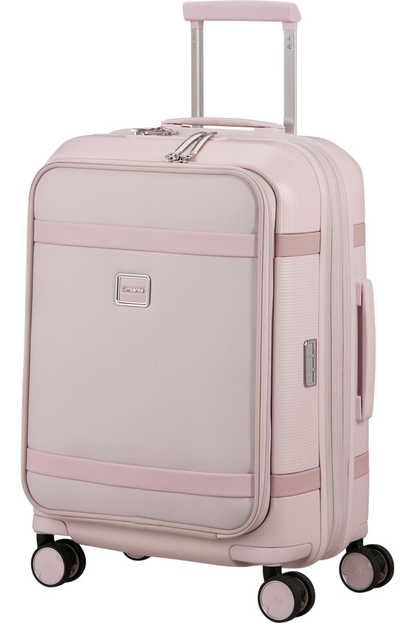 image spinner utvidbar 4 hjul 55 cm rosa