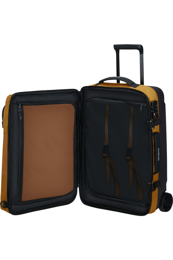 armox duffelbag med hjul ryggsekk 55 cm oker