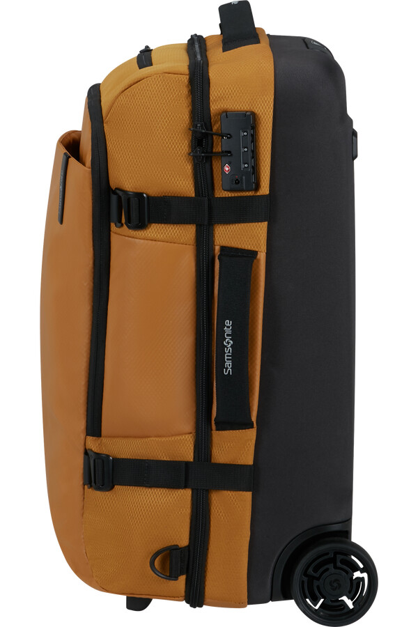 armox duffelbag med hjul ryggsekk 55 cm oker