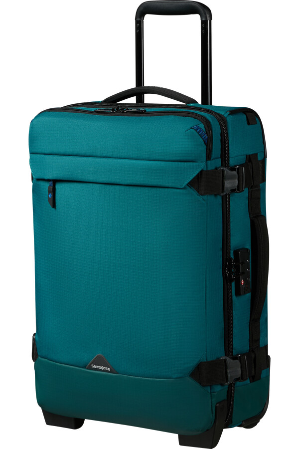roadseeker reisebag med hjul 55 cm dyp blågrønn