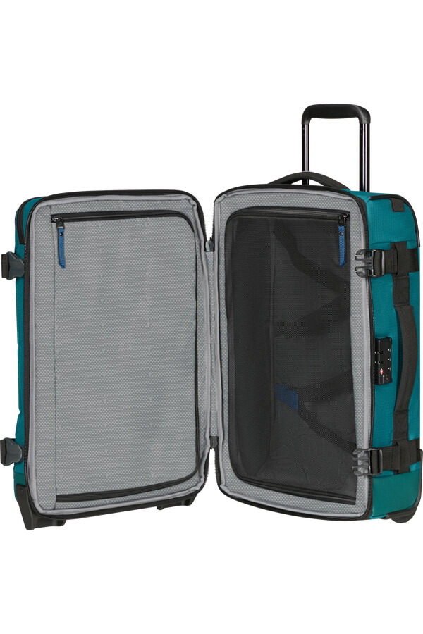 roadseeker reisebag med hjul 55 cm dyp blågrønn