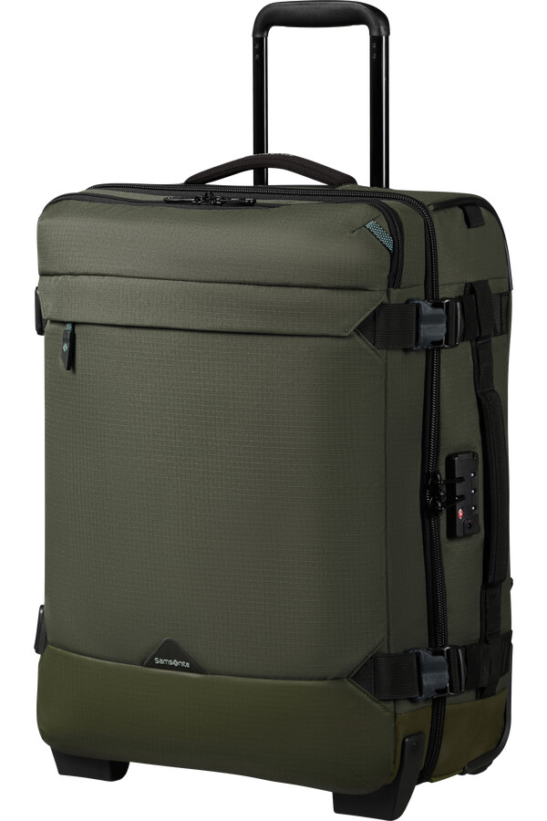 roadseeker duffel med hjul 55 cm ryggsekk mørk olivengrønn