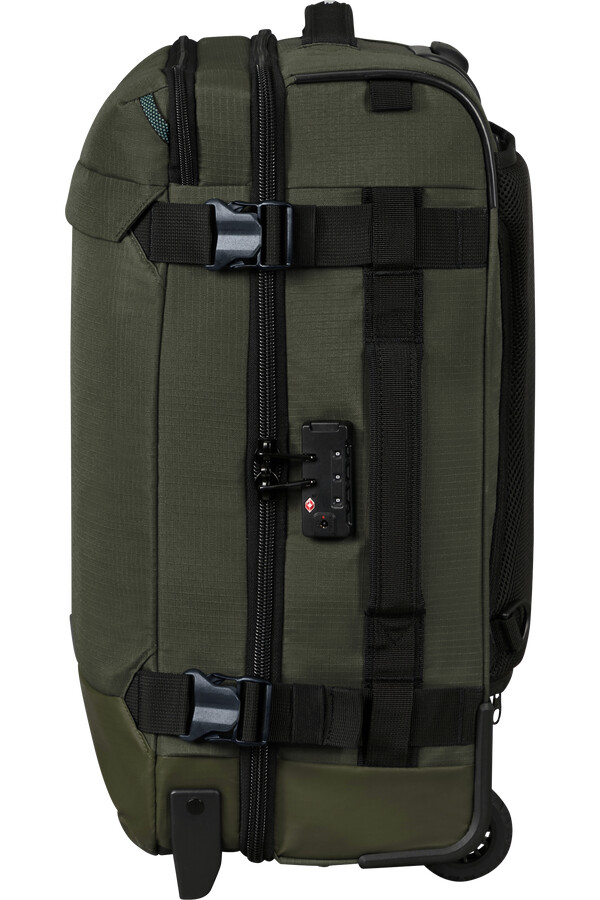 roadseeker duffel med hjul 55 cm ryggsekk mørk olivengrønn
