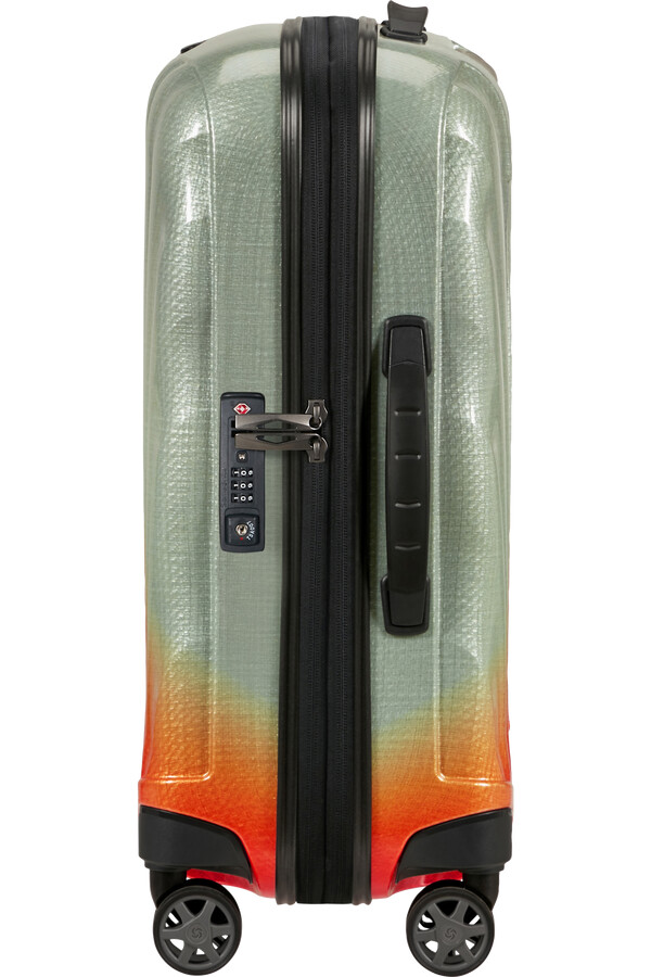 c-lite koffert med utvidbar veske 4 hjul 55 cm gradient sage