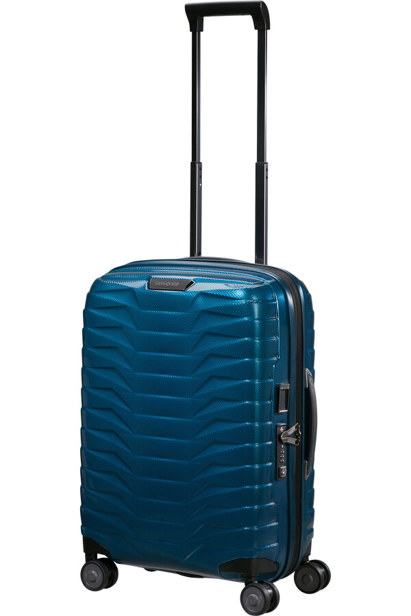 proxis spinner utvidbar 4 hjul 55 cm petrolblå