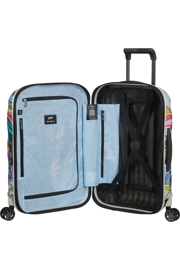 c-lite x vexx koffert utvidbar 4 hjul 55 cm dagslys
