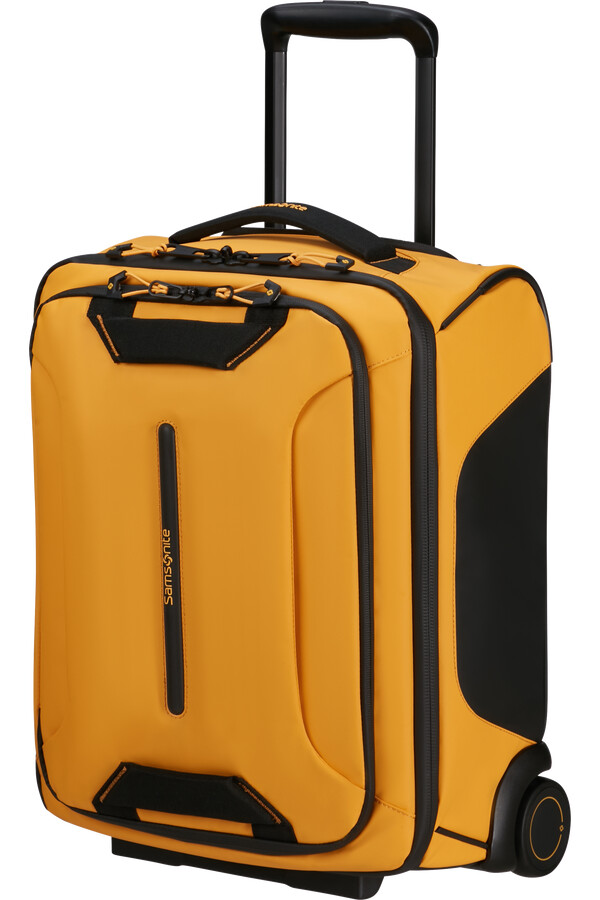 ecodiver reisebag med hjul under setet 45 cm gul