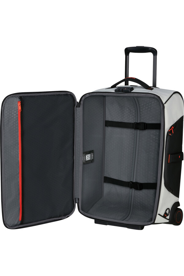 ecodiver duffelbag med hjul ryggsekk 55cm cloud white