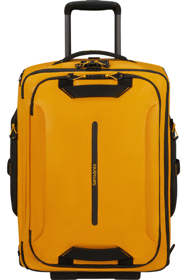 ecodiver duffelbag med hjul ryggsekk 55 cm gul