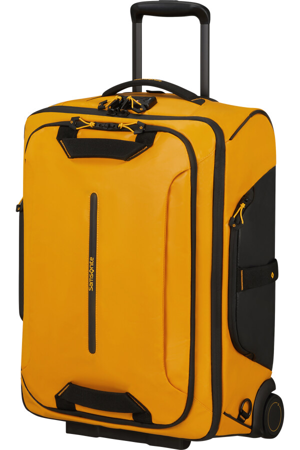 ecodiver duffelbag med hjul ryggsekk 55 cm gul