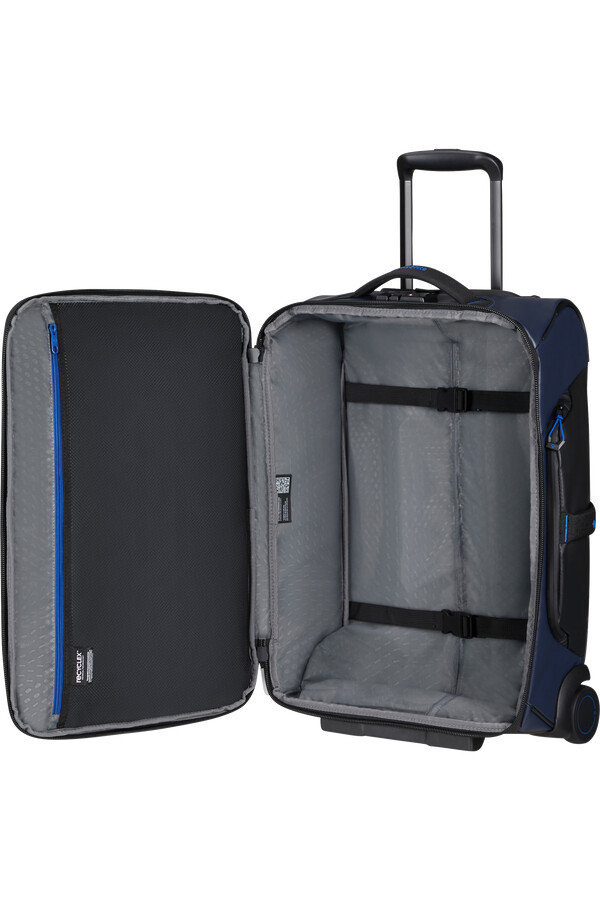 ecodiver duffelbag med hjul 55 cm blue nights