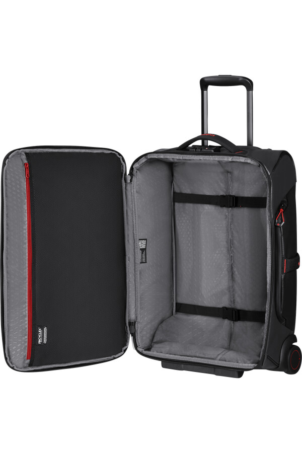 ecodiver duffelbag med hjul 55 cm svart