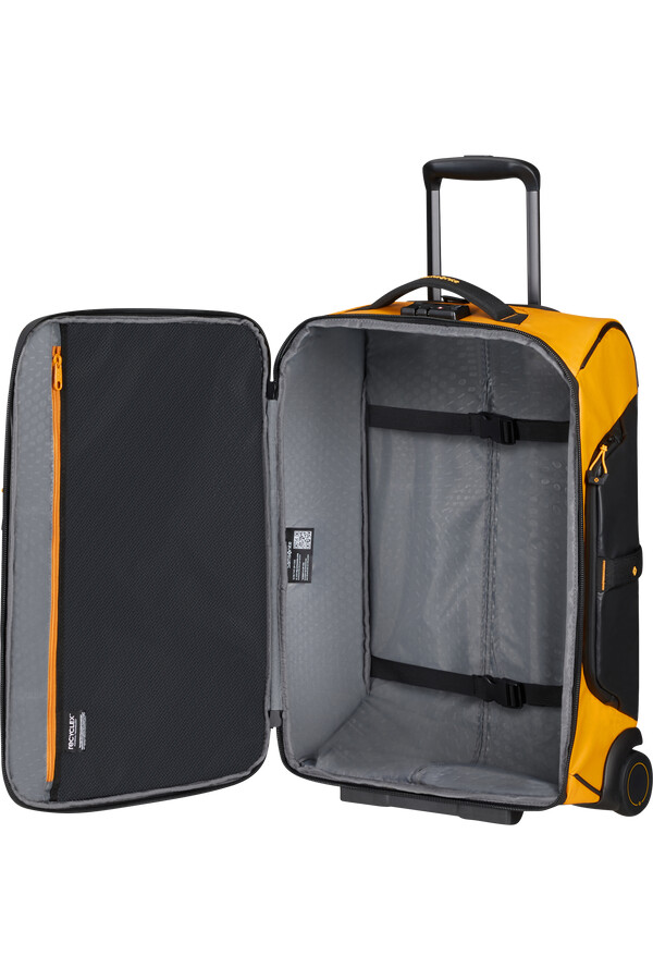 ecodiver duffelbag med hjul 55 cm gul