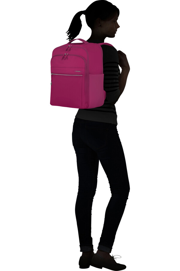 move journey ryggsekk 17.3 bringebærrosa