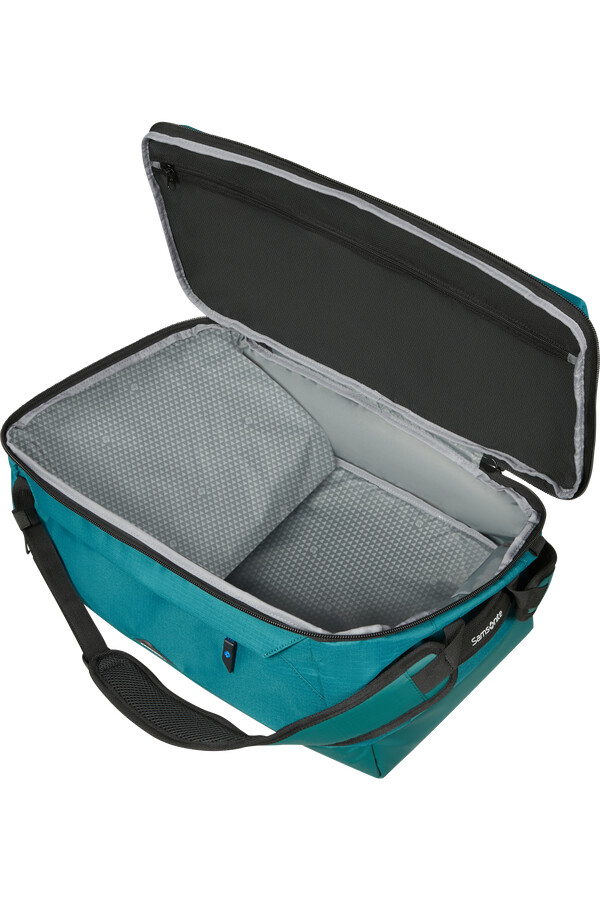 roadseeker duffelbag 53 cm dyp blågrønn