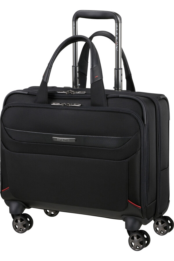 pro-dlx 6 pc-veske med hjul 156 tommer svart