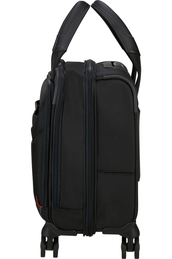 pro-dlx 6 pc-veske med hjul 156 tommer svart