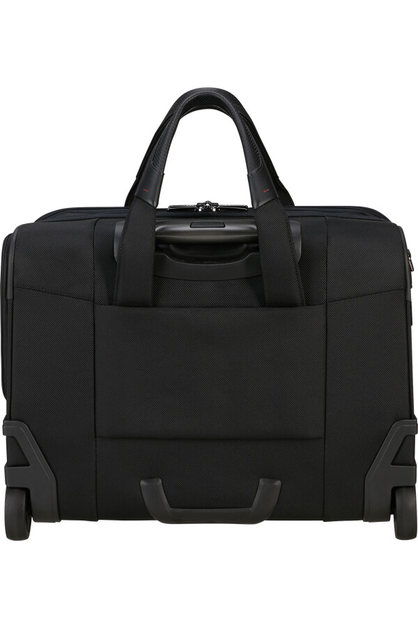 pro-dlx 6 pc-veske med hjul 156 tommer svart